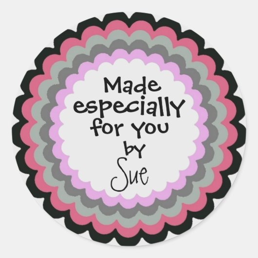 Fancy Gemaakt door U aangepaste stickers (Voorkant)