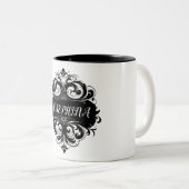 Fancy gepersonaliseerde mok (Voorkant rechts)