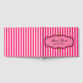 Fancy gestreept gastenboek (Volledig)