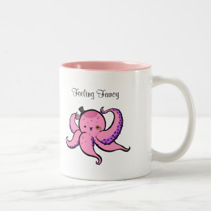 Fancy gevoel tweekleurige koffiemok