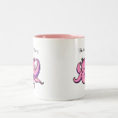 Fancy gevoel tweekleurige koffiemok (Center)