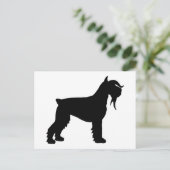Fancy Giant Schnauzer Briefkaart (Staand voorkant)