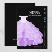 Fancy Glam Galajurken Kaart (Voorkant / Achterkant)