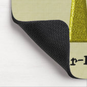 Fancy Gold Ankh Mousepad Muismat (Hoek)