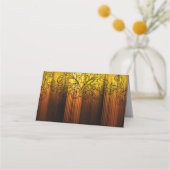 Fancy Gold Masquerade Escort Kaarten Plaatskaartje (Achterkant)