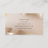 Fancy Gold Ribbon | Luxemburg Visitekaartje (Achterkant)