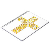Fancy Golden Cross Notitieboek (Linkerzijde)