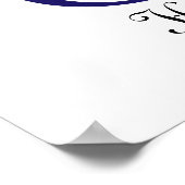 Fancy gotische Petten Letter H, 300dpi PNG-Poster Poster (Hoek)