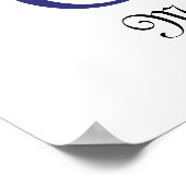 Fancy gotische Petten Letter M, 300dpi PNG Poster (Hoek)