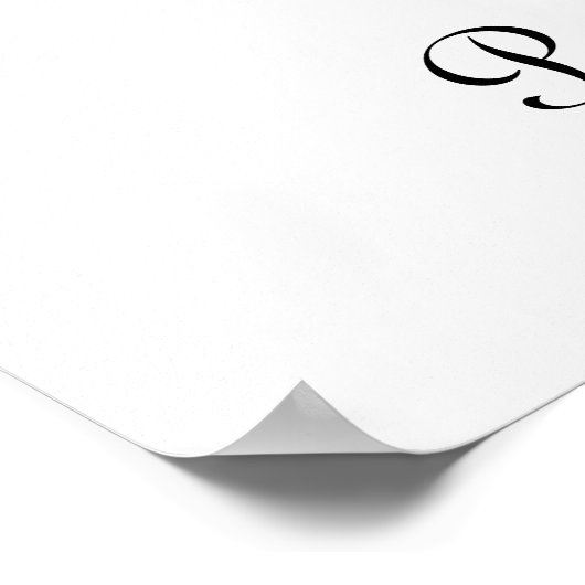 Fancy gotische Petten Letter P, 300dpi PNG-Poster Poster (Hoek)