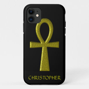 Fancy Gouden Ankh Case-Mate iPhone Case