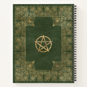 Fancy gouden en groene boek van schaduwen (Achterkant)