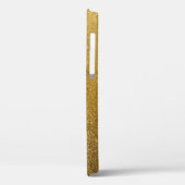 Fancy Gouden Glitter iPhone / iPad hoesje (Achterkant / Links)