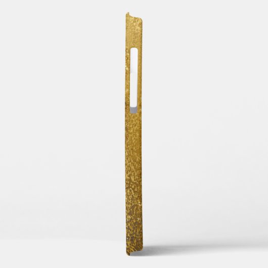 Fancy Gouden Glitter iPhone / iPad hoesje (Achterkant / Links)