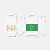 Fancy Gouden Kerstboom Thunder_Cove Bedankdoosjes (Uitgevouwen)