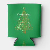 Fancy Gouden Kerstboom Thunder_Cove Blikjeskoeler (Voorkant)