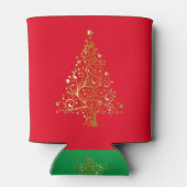 Fancy Gouden Kerstboom Thunder_Cove Blikjeskoeler (Achterkant)