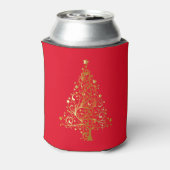 Fancy Gouden Kerstboom Thunder_Cove Blikjeskoeler (Blikje Achterkant)