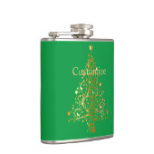 Fancy Gouden Kerstboom Thunder_Cove Heupfles (Rechts)