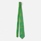 Fancy Gouden Kerstboom Thunder_Cove  Stropdas (Achterkant)