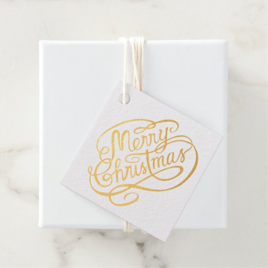 Fancy goudkoortsrillingen donkerblauwe kerst bedankjes labels (Met doos)