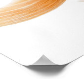 Fancy goudvis poster (Hoek)