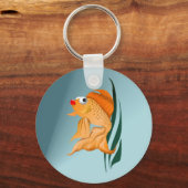 Fancy goudvis-Sleutelhanger Sleutelhanger (Voorkant)