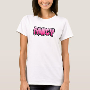 Fancy graffiti-stijl met Fancy 2 T-shirt
