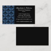 Fancy grafisch Visitekaartje, Royal Blue Visitekaartje (Voorkant / Achterkant)