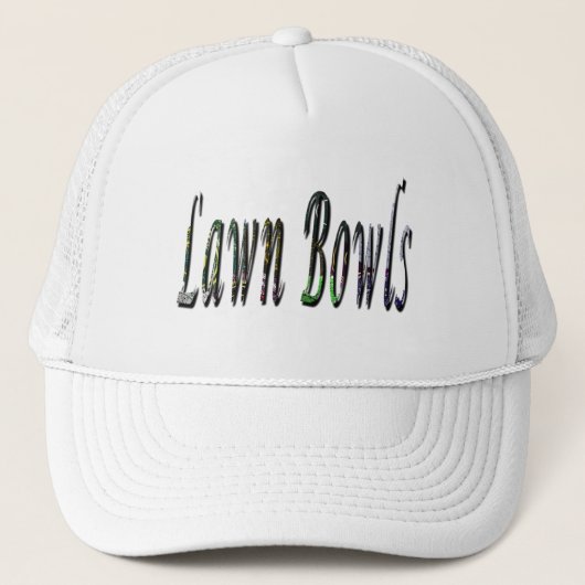Fancy grasBowls Logo, Trucker Pet (Voorkant)