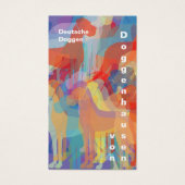 Fancy Great Dane Fokkerij Visitekaartjes (Voorkant)