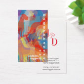 Fancy Great Dane Kennel-Visitekaartjes Visitekaartje (Bureau)