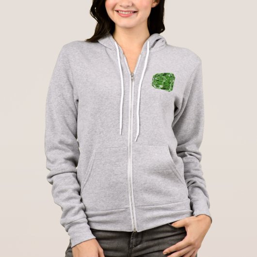 Fancy Green Diamond Hoodie (Voorkant)