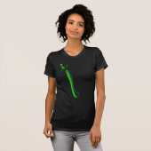 Fancy groen vogeltype 2 Shirt (Voorkant volledig)