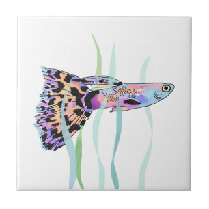 Fancy Guppy Tile Tegeltje