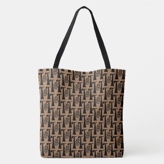 FANCY H TOTE BAG (Achterkant)