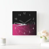 Fancy hair lounge clock vierkante klok (Huis)