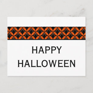 Fancy Halloween-Briefkaart in de stad Glam Briefkaart