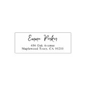 Fancy handgeschreven script Simpel Zelfinktende Stempel (Design)