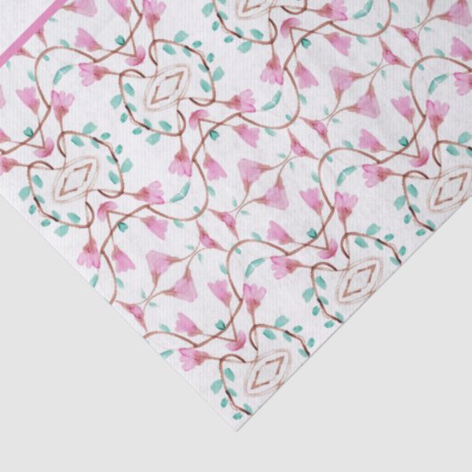 Fancy Happy Birthday Tissue Paper Tissuepapier (Detail)