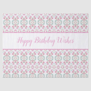 Fancy Happy Birthday Tissue Paper Tissuepapier