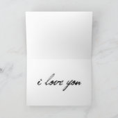 fancy hart, ik hou van je, mooie kaart (Binnen)