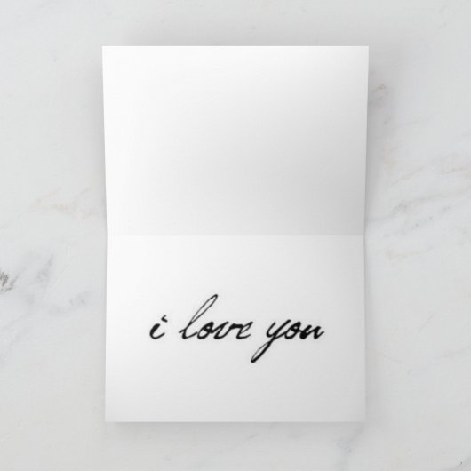 fancy hart, ik hou van je, mooie kaart (Binnen)