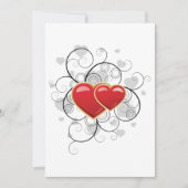 Fancy hart kaart (Voorkant)