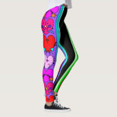 Fancy harten leggings (Rechts)