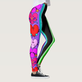 Fancy harten leggings