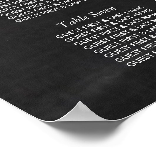  Fancy hartverwarmingstoestel - Chalkboard-stoelka Poster (Hoek)