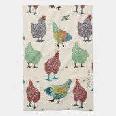 Fancy hengelhanddoeken theedoek (Verticaal)