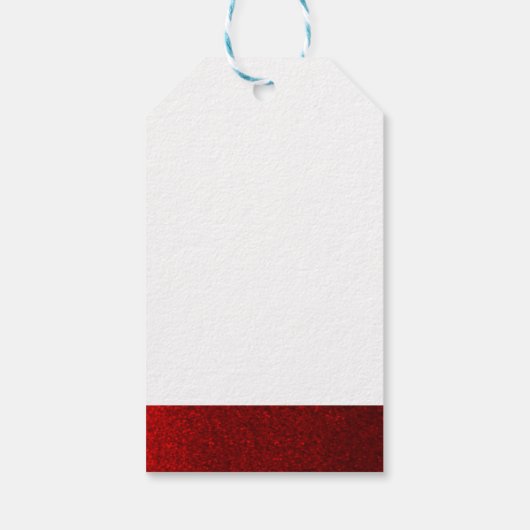 Fancy Holiday Coffee Beverage Cadeaulabel (Achterkant)