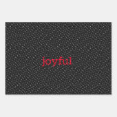 Fancy Holiday Gift Wrap Presentatiepakket Inpakpapier Vel (Voorkant 3)